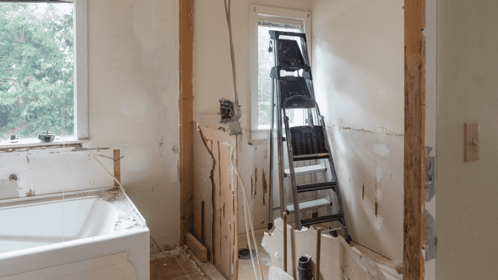Bathroom demolition