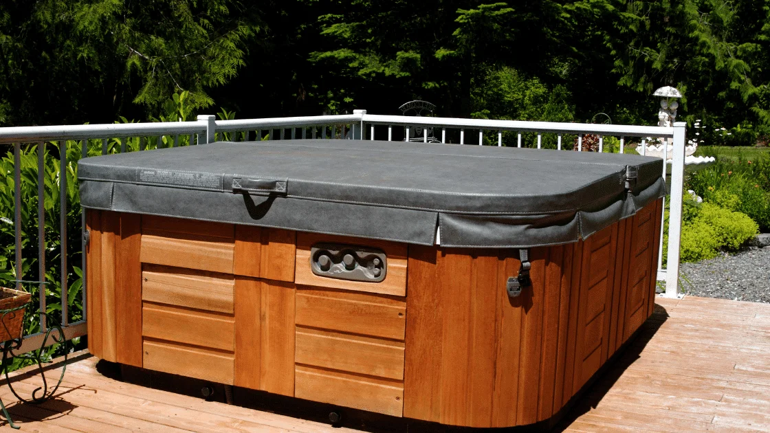 An old hot tub